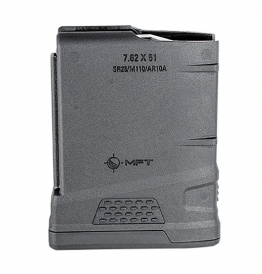 MFT Extreme Duty AR10 10 Round Magazine